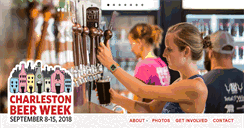 Desktop Screenshot of charlestonbeerweek.com